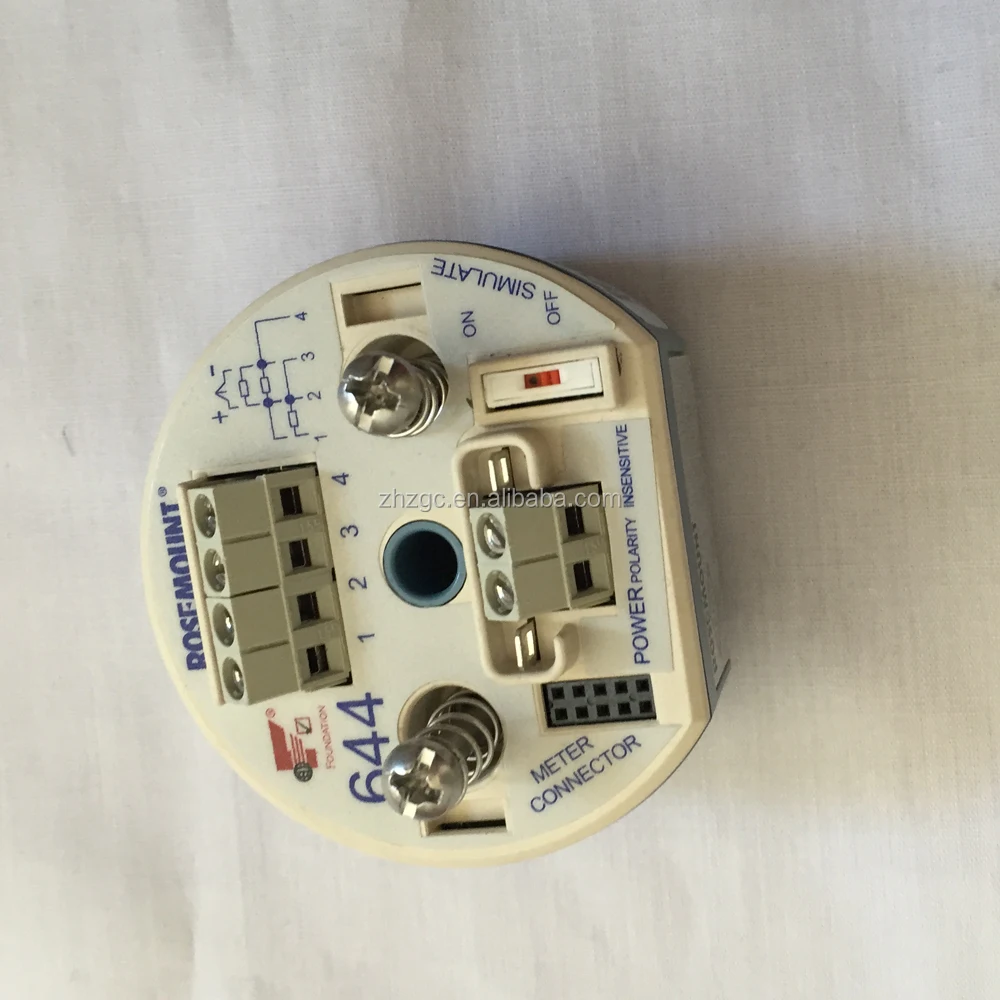 Rosemount 644 Temperature Transmitter Rosemount 420ma Head Mounted