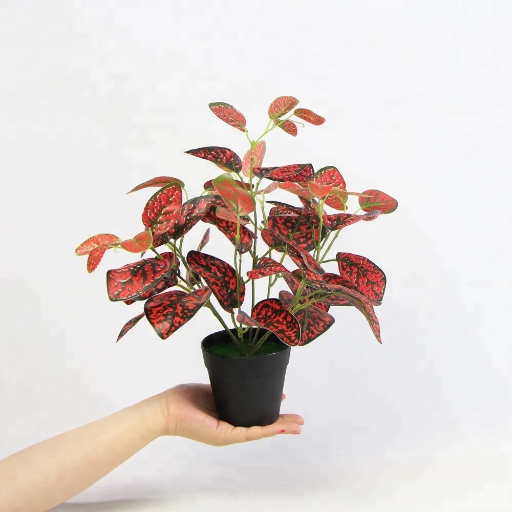 

Free shipping 25pcs/ctn cheap artificial plant bonsai in pot for room decoration
