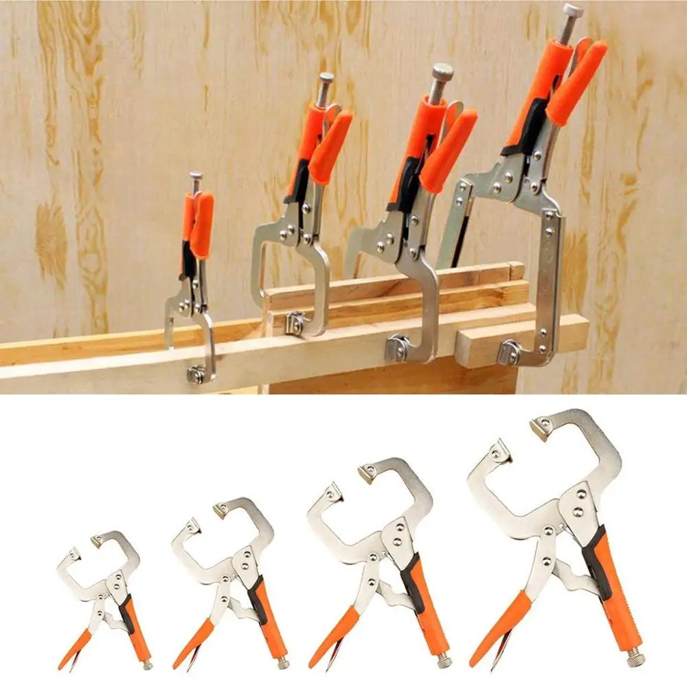 
9 inch c-clamps type welding and woodworking locking pliers clamp 