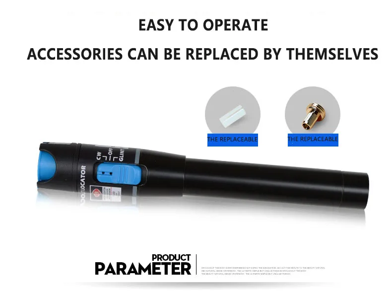 High Quality Pen Type Visual Fault Locator Fiber Fault Detector For