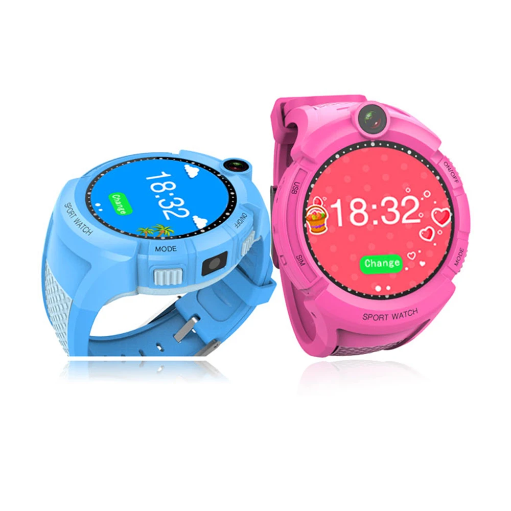 

2019 GPS smart watch for children with IP67 waterproof Touch screen and SOS button refused to stranger calls, N/a
