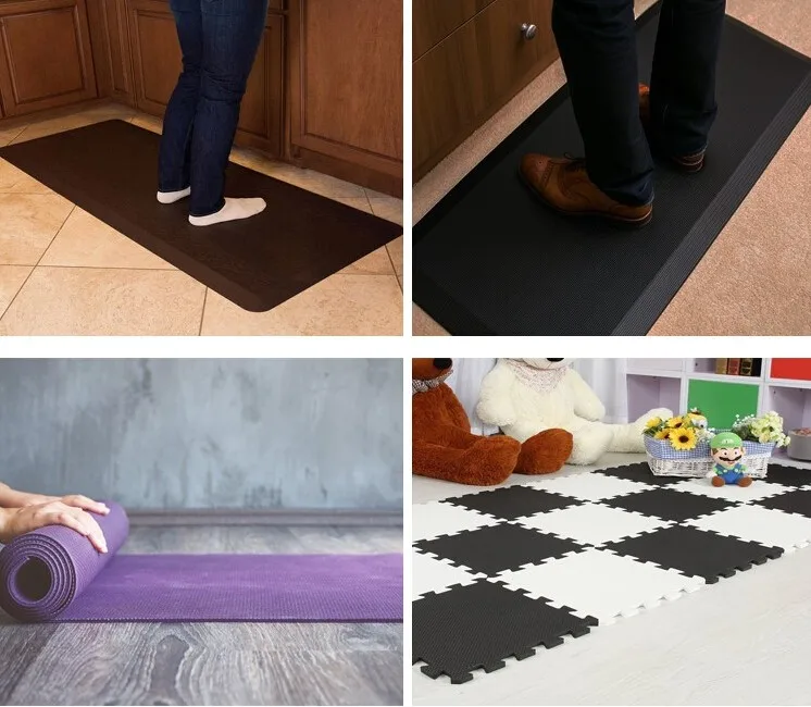 Uncaged Ergonomics Active Standing Antifatigue Floor Mat 20"w X 30"l