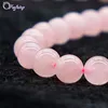2020 hot sale necklace beads 10mm natural loose bulk rose quartz