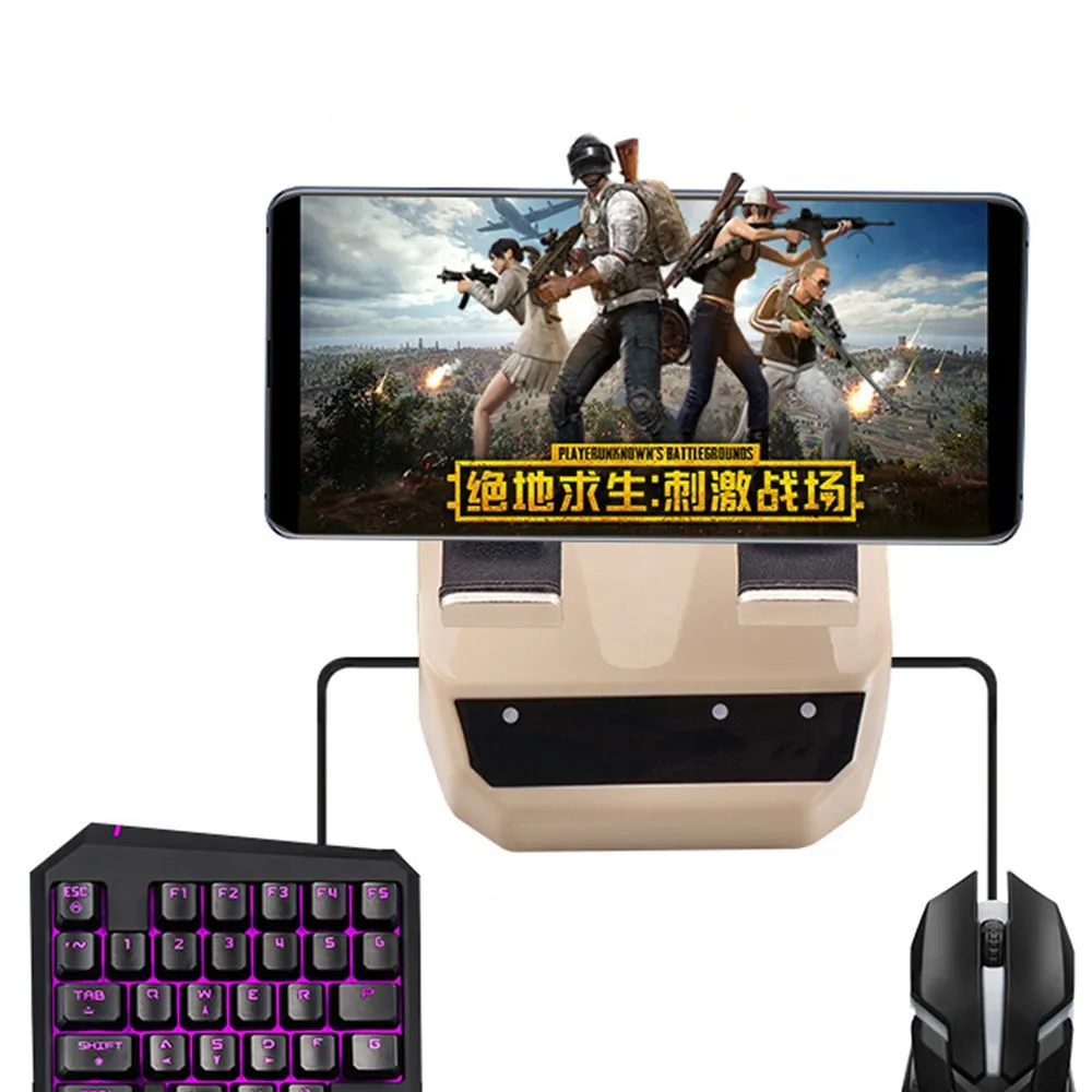 

BattleDock Bluetooth Keyboard Mouse Converter for iphone Android iOS Phone Holder PUBG Games Controller PC Gaming Remote Console