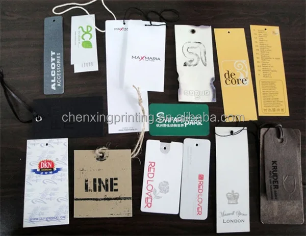 Fashion New China Hang Tag Designs 