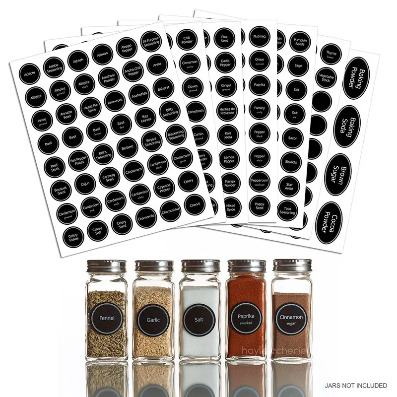 

4 oz Square spice glass jar all kind of spice jar with metal lid kitchen glass jars