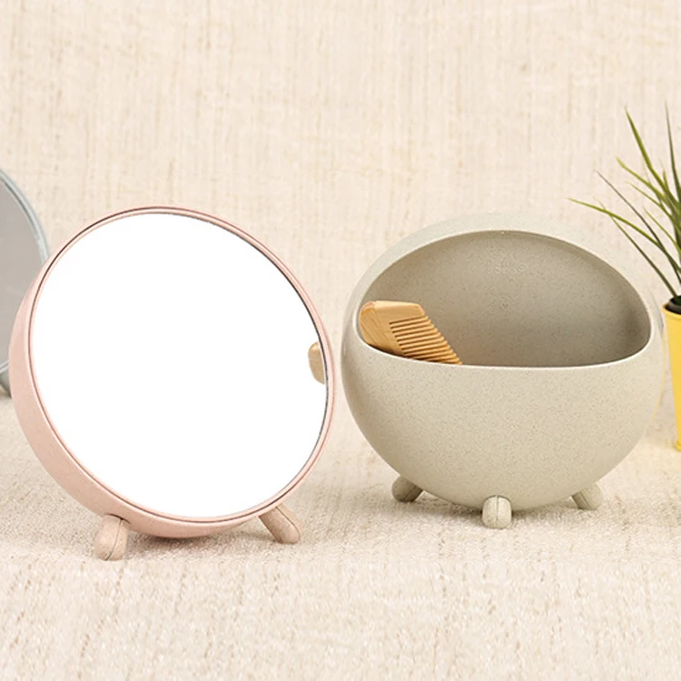 100% Factory Directly Ladies Makeup Decorative Standing Vanity Mirror