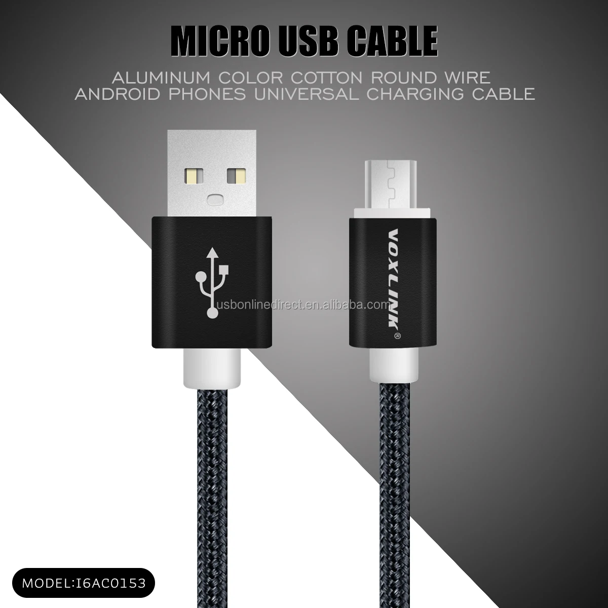 Voxlink 2m Mirco Usb Cable Commonly Used Accessories & Parts Fast