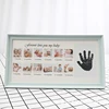 12 month Baby's First Year Frame in Elegant White