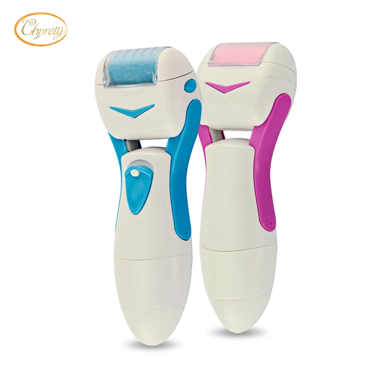 

Feet Care Tool Machine Skin Foot beauty cleaner massage Dead Removal Electric Exfoliator Heel Cuticles Remover Pedicure shaver, Blue