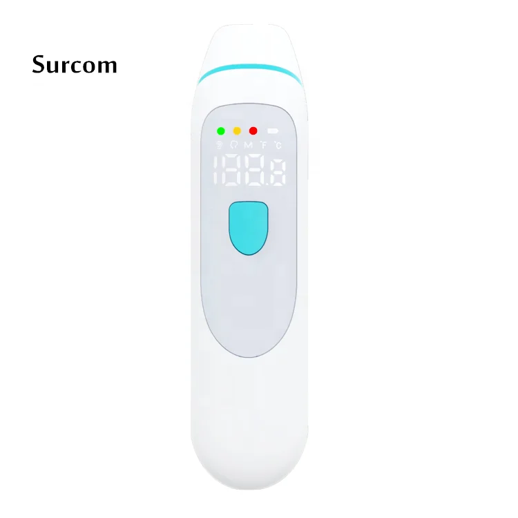 

SURCOM factory medical home digital Forehead Ear infrared thermometer for baby and adult FDA approved, N/a