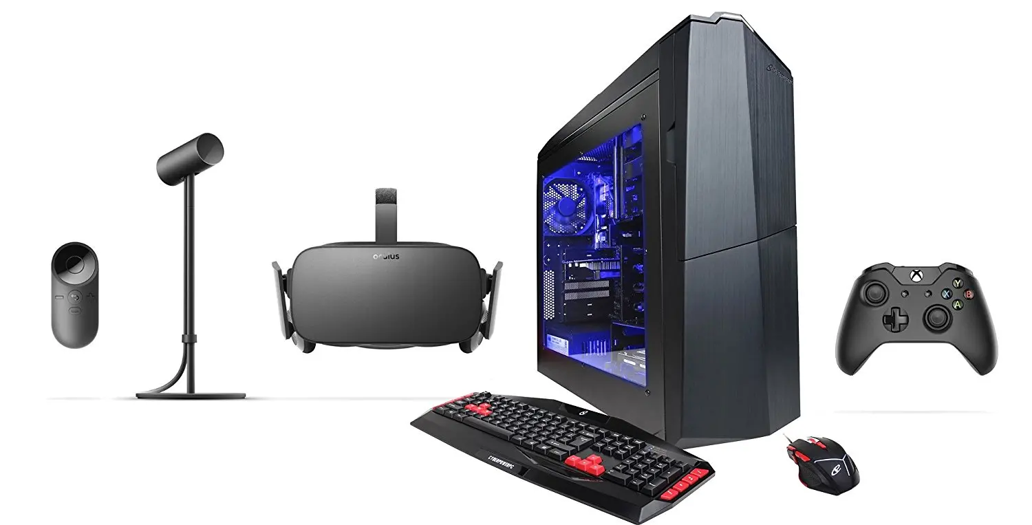 Buy Oculus Rift 2 Items Starter Bundle Virtual Reality Vr Headset And Cyberpowerpc Gamer Xtreme Gxivr2800b1 Gaming Desktop Intel Quad Core Cpu 8gb Ddr4 1 Tb Hdd 3gb Nvidia Gtx 1060 In Cheap Price