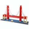 Famous Architecture Golden Gate Bridge Building Sets Toys For Kids OEM/ODM