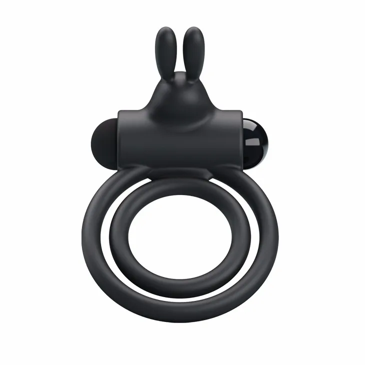 Silicone Vibrating Rabbit Sex Cock Ring Penis Ring Buy Vibrator Ring For Malesex Toy Cock 