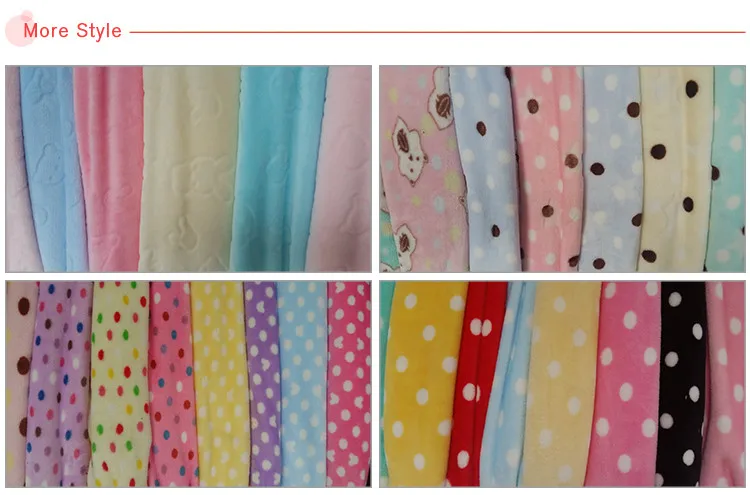 Super soft touch washable polyester printed flannel fleece fabric