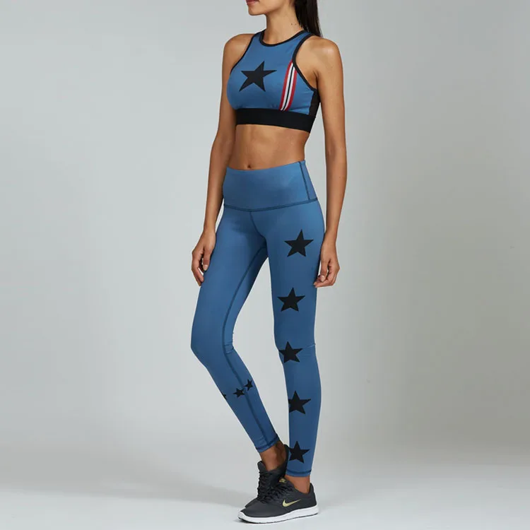 Wholesale Custom Ladies Yoga Fitness Compression Tights 