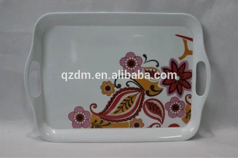 2016 New Design Melamine Trays For UK