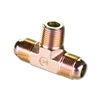 swagelok tube fittings,double ferrule compression tee,tee stainless steel reducing tee compression tube fittings ss316