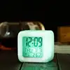 Wholesale Price Sublimation Led Color children seven color digital Alarm Clock