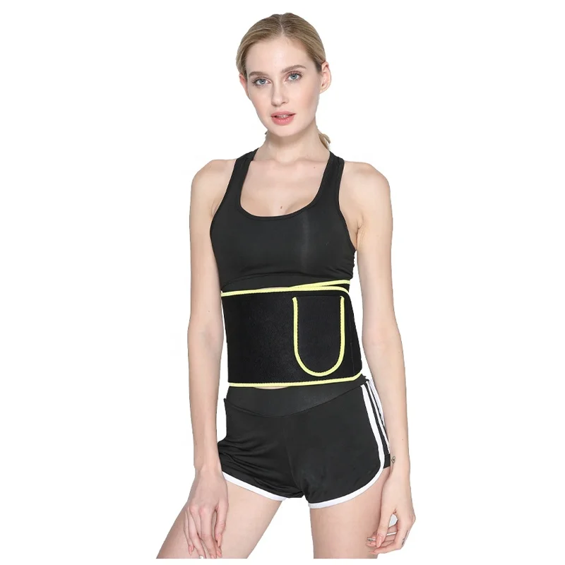 

Custom Neoprene Adjustable Slimming Sport Sweat Trainer Waist Trimmer Belt For weight loss, 12 colors