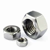 Custom made hexagon nut with metric coarse and fine pitch thread Galvanized hexagonal nut