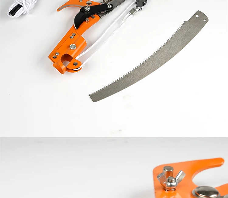 350MM LONG-ARM  Saw Tree Hand Grip  Pruner with 2.4M rope