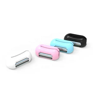 Image of Personalized Mini Toothbrush Travel Kit Cover With Straight Safety Razor Shaver Scraper Case