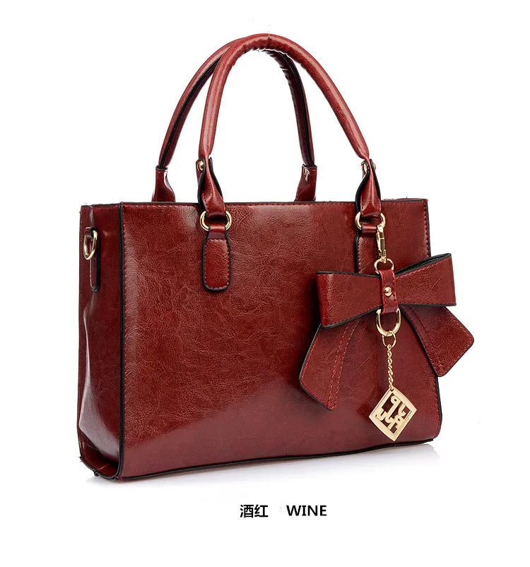 

Wholesale Fashion Korea Charm Woman PU Long Shoulder Bag with Bow