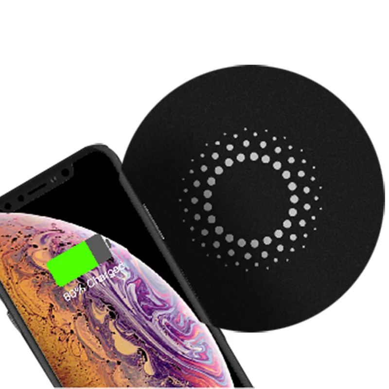 amazon top seller 2019 new design 32mm Long Distance Furniture Wireless Charger Pad for Android smartphones