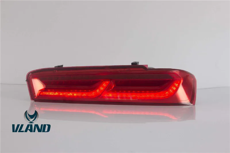 VLAND manufacturer accessory for Car Tail lamp for Camaro LED Taillight 2015 2016 2017 with moving turn signal