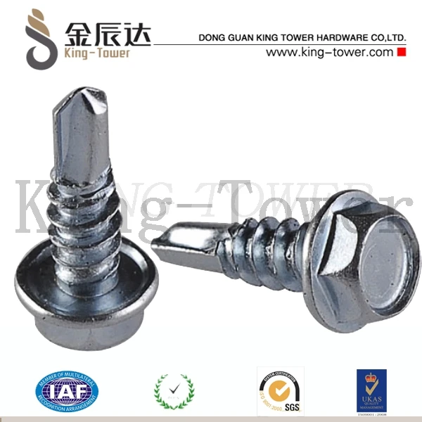 Din/ Jis/ansi/gb Standards Stainless Steel Self Drilling Screws For
