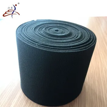 black elastic rubber bands