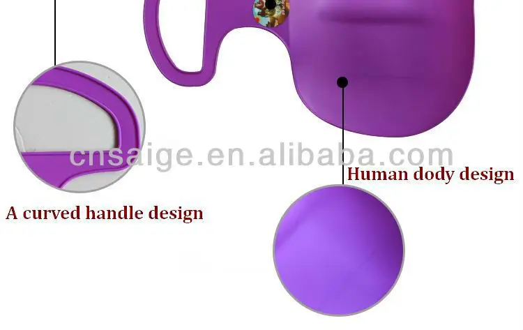 Saige Outdoor Plastic Sledge Snowboard Plastic Snow Board ski Skiing Game