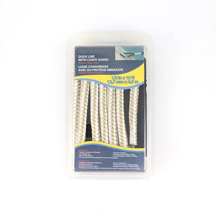 Nylon Anchor Rope Double Braid Nylon Anchor Line Braided Boat Anchor