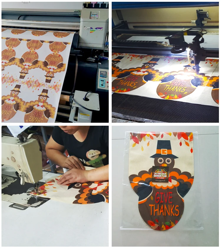 beautiful picture decorative flags advertising garden flags cheaps