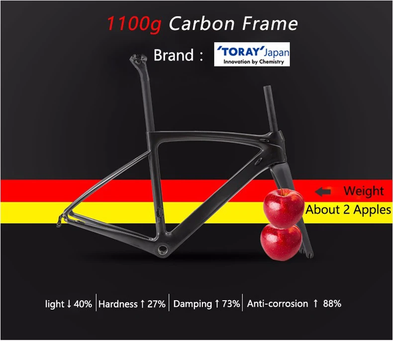 SAVA Road Bike 700C 22 Speed 8.1KG Full Carbon Fibre Racing Bicycle Made in China