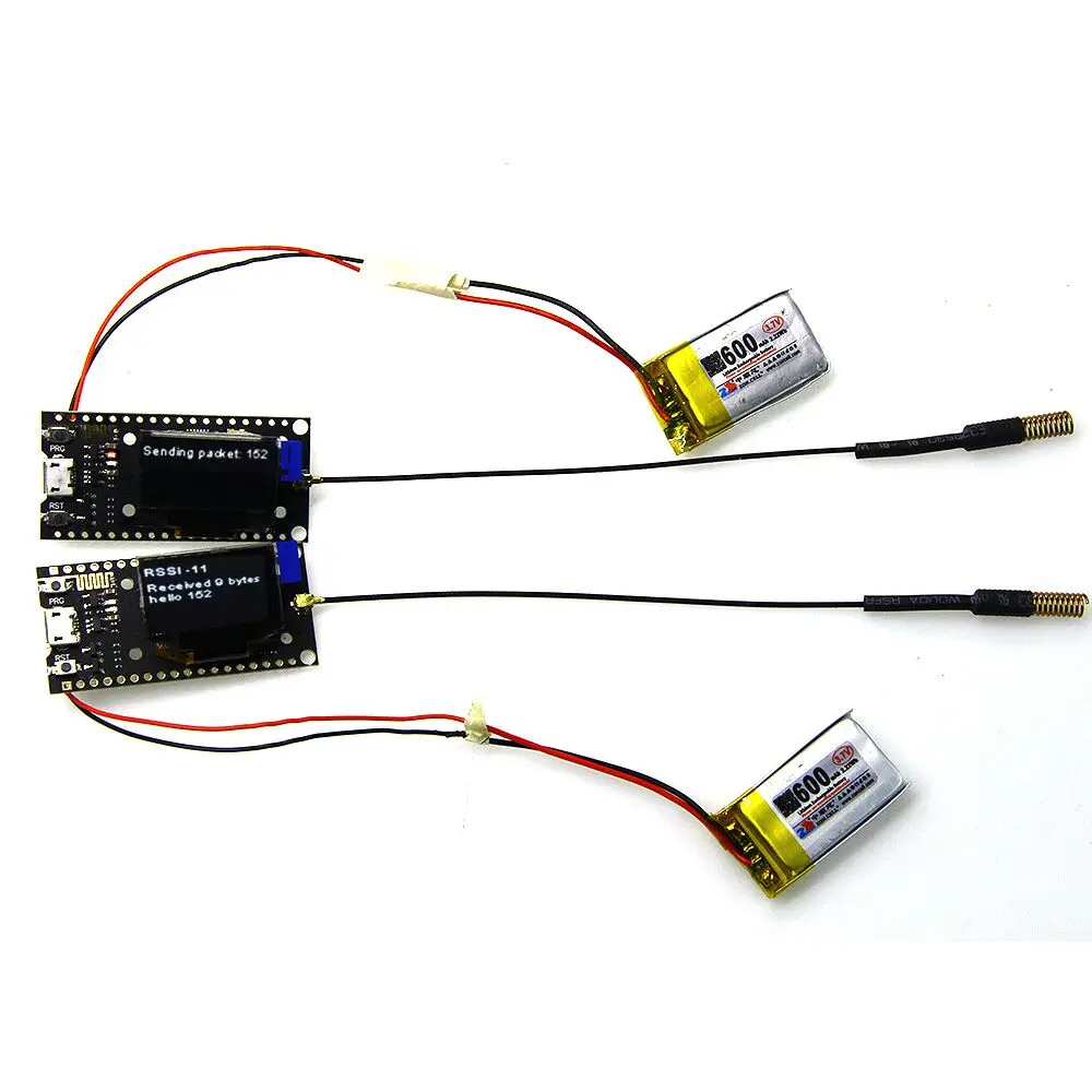 433 MHz pour Arduino 128 MT TTGO LORA SX1278 ESP32 Rev 1 0.96 OLED 16 Mt octets