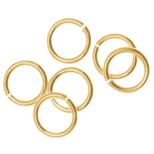 Beadaholique Gold Filled Jump Lock Jump Rings 4mm 20 Gauge 10