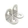 Custom black 120 degree chrome adjustable shelf angle bracket for wood