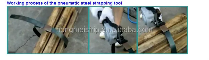 KZL+KZS Separate Hand Held  pneumatic steel strip Banding Machine Metal strapping tool  For 32mm Steel strip