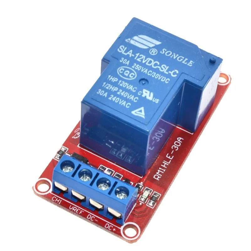 12v 30a Twoway Isolation Relay Module High/low Level Trigger 12v 30a 1