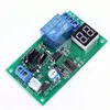 1-99s\/min 12V Delay Relay Module Potentiometer Adjusting LED Digital Display 10A 250V Load Capacity