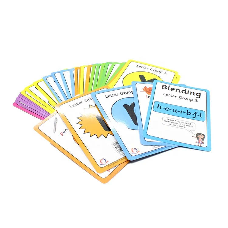 
Chinese suppliers High quality custom made rigid cardboard card picture dictionary book for children 