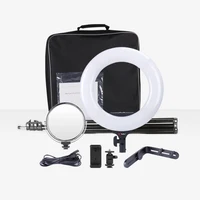 

Tolifo 14" 3200K-5600K Photography Ringlight Round Selfie Light LED Makeup Ring Lamp For Camera