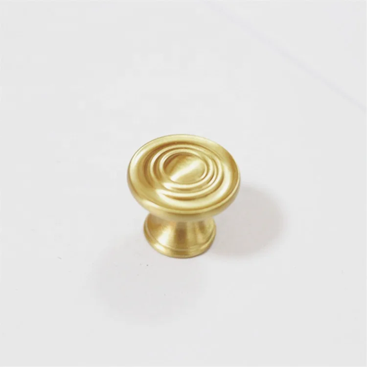 Brass cabinet door pulls small drawer pulls for furniture cabinet dressers MH-68
