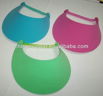 foam sun visor hats
