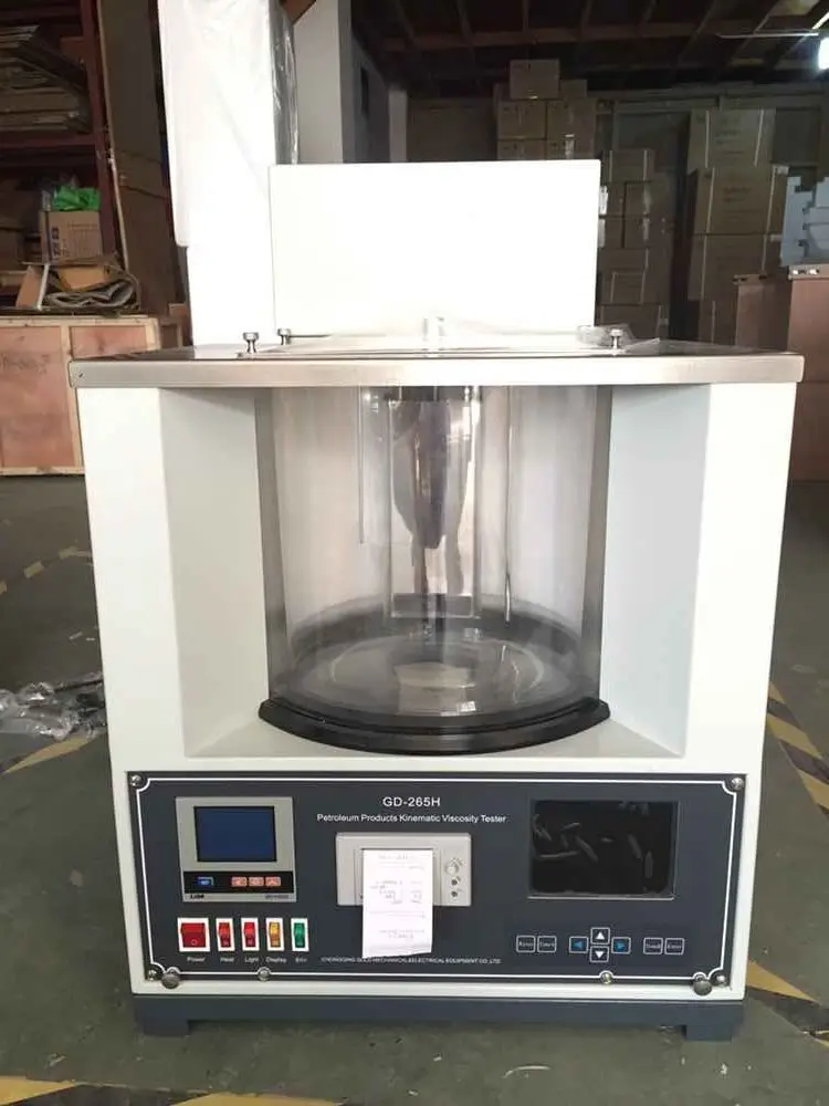GD-265H ASTM D445 Auto-calculate and Print Dual-Bath Kinematic Viscosity Test Apparatus for Lubricating Oils