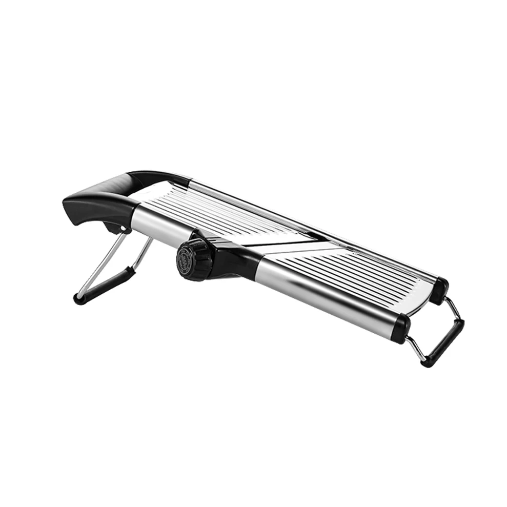 

Adjustable stainless steel vegetable mandoline slicer for sale, Green;black and custom color