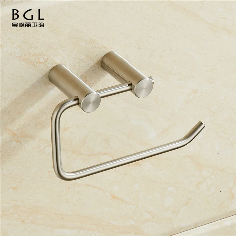 
Modern design wholesale bathroom accessories stainless steel brush nickel towel ring 