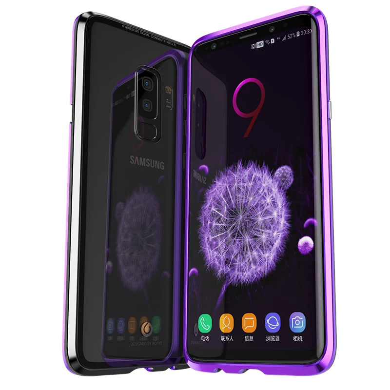 Hot Sale The second generation 360 Degree Full Protector Magnetic For Samsung S9/S9 Plus